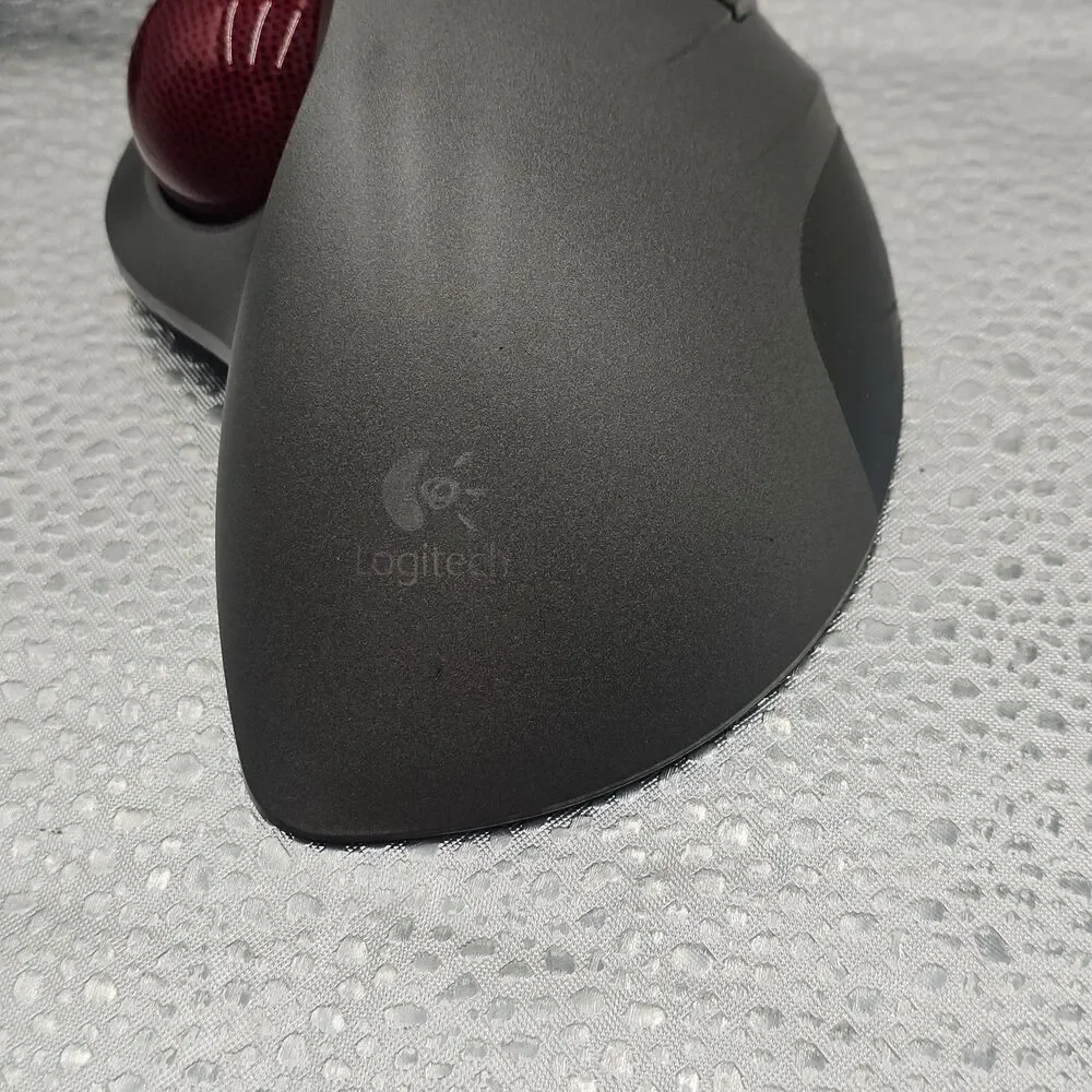 Logitech T-BB18 Wired Optical Trackball Mouse 3-Button Scroll Wheel Tested